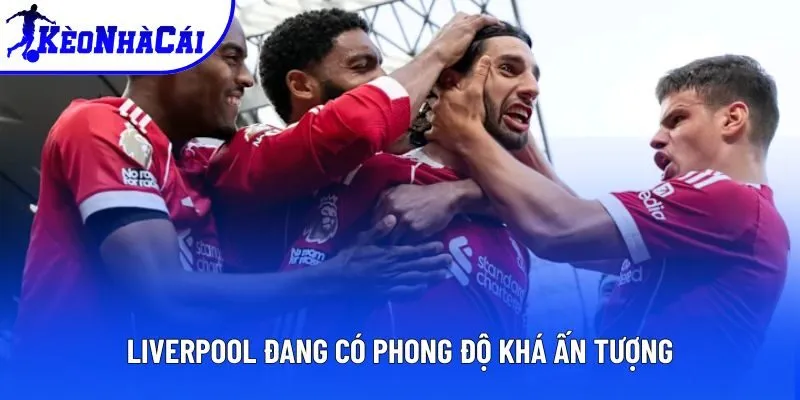 Liverpool đang có phong độ khá ấn tượng